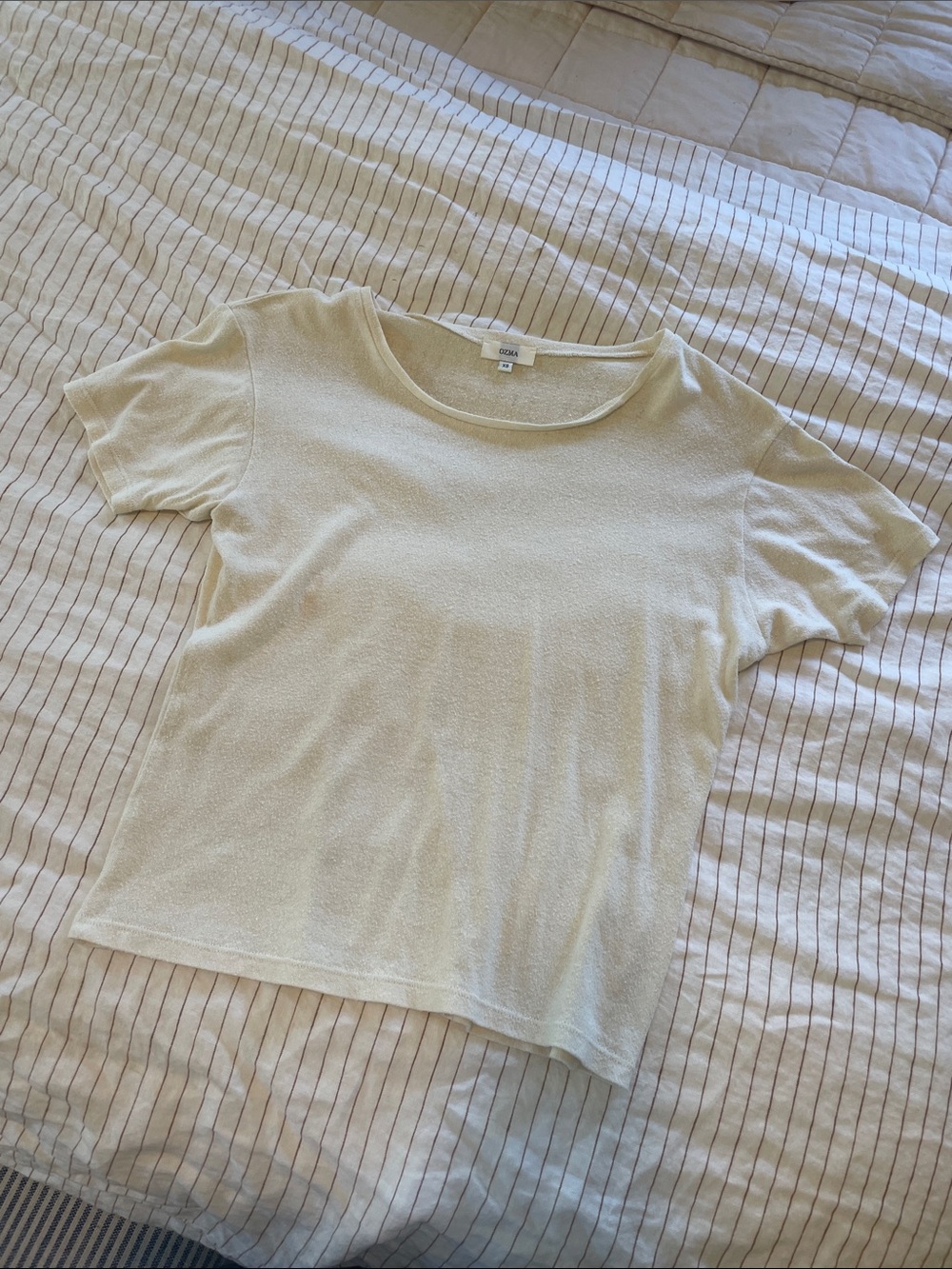 OZMA Silk Oversized Slouchy Tee